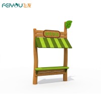 Children Furniture Sets Game 2019 Promotional Wooden Playhouse For Kids From China Manufacture